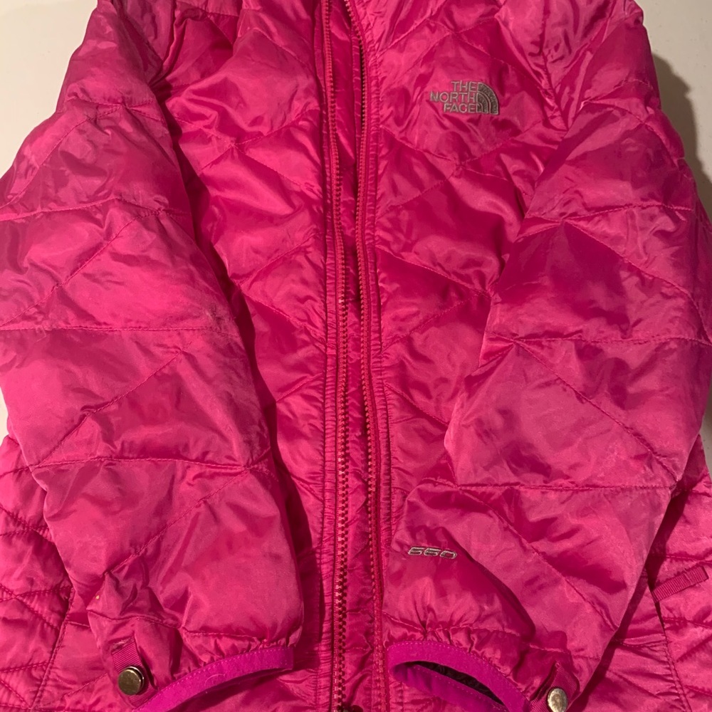 North Face girls puffer jacket
